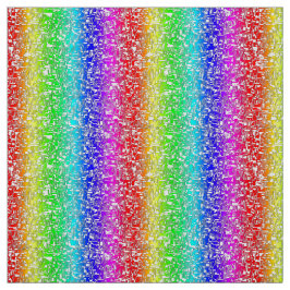 Tecido Regenbogen abstraktes weißes Stoffmuster