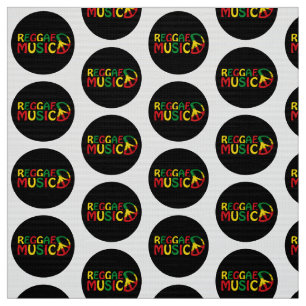 Tecido Reggae Music design, reggae art