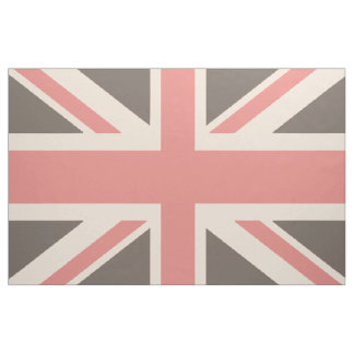Tecido Reino Unido desbotado Reino Unido Union Jack Flag