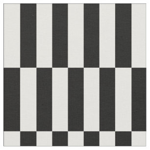 Tecido retângulos preto e branco