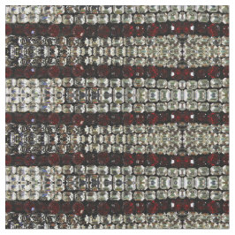 Tecido Retinestones - vermelho e claro