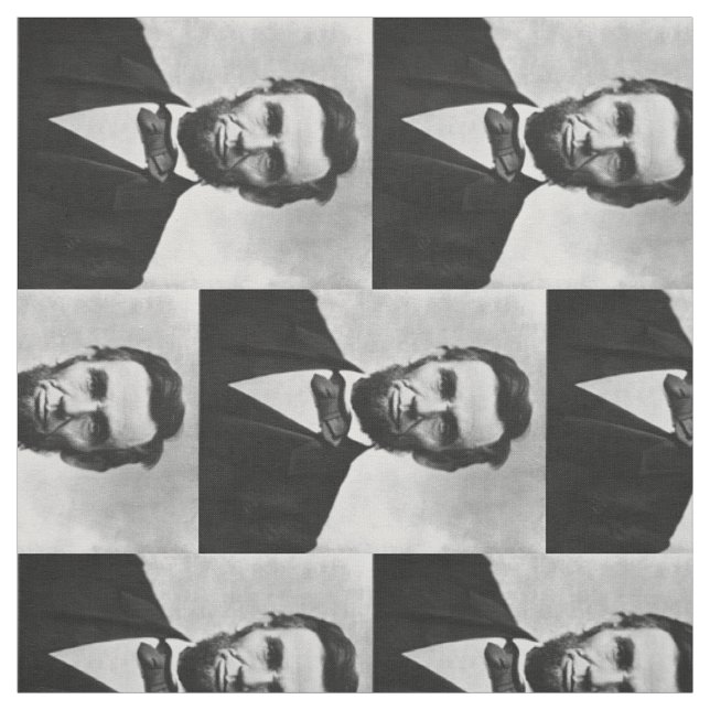 Tecido Retrato de Abraham Lincoln (Modelo)