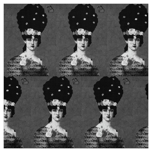 Tecido Retrato de Arte (Modelo)