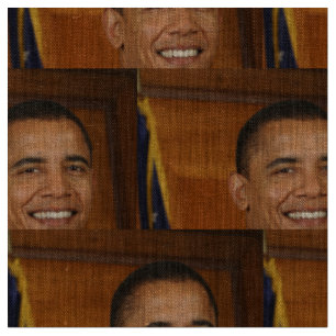 Tecido Retrato oficial de Barack Obama