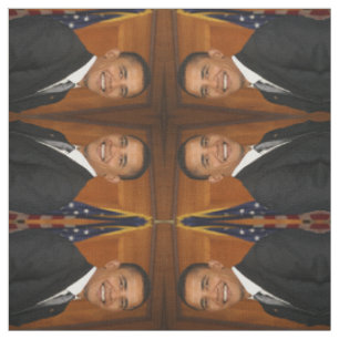 Tecido Retrato oficial de Barack Obama
