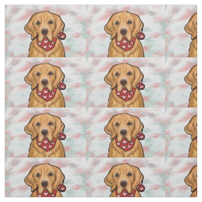 Tecido Retriever Dourado (Modelo)