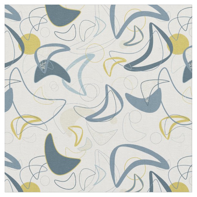 Tecido Retro Boomerang! (Detalhe)