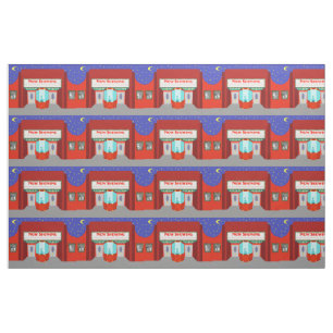 Tecido retro do cinema