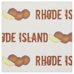Tecido Rhode Island Clam Cakes Fried Clamcakes Seafood RI