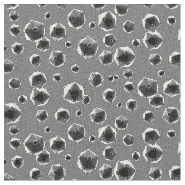Tecido Rinovirus Cinza (Detalhe)