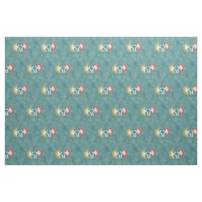 Tecido Rins Nefrologia (Fat Quarter)