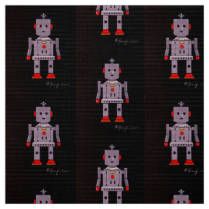 Tecido Robby o Robô