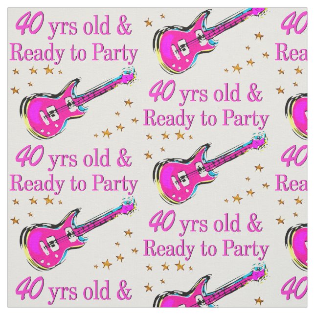 TECIDO ROCA N ROLL 40TH (Modelo)