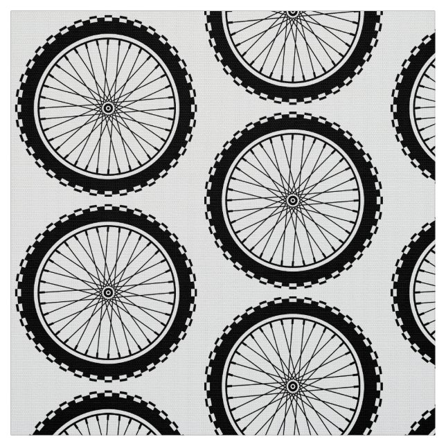 Tecido Roda do Mountain bike - preto (Modelo)