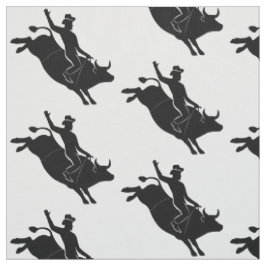 Tecido Rodeio: Cavaleiro de Bull