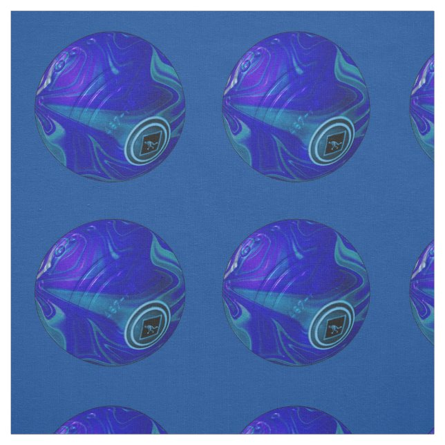 Tecido Rolling Blue: A clássica boia de grama (Modelo)