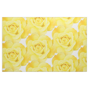 Tecido Rosa Amarela Padrões Florais Flores Abstrato Bran