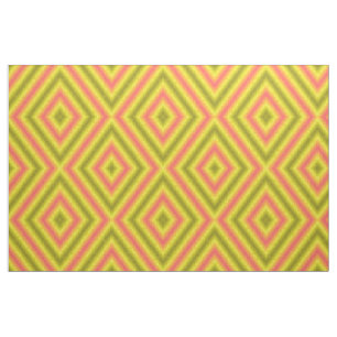 tecido rosa amarelo