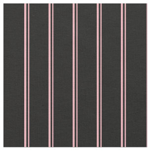 Tecido Rosa claro e padrão de cores pretas