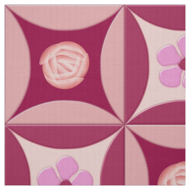Tecido Rosa da LuaStone e Flor de Cereja na Porta (Modelo)