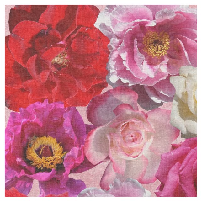 tecido rosa de muitos impressões (Detalhe)