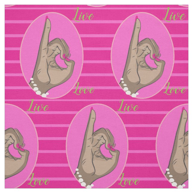 tecido rosa e verde Bonito (Modelo)