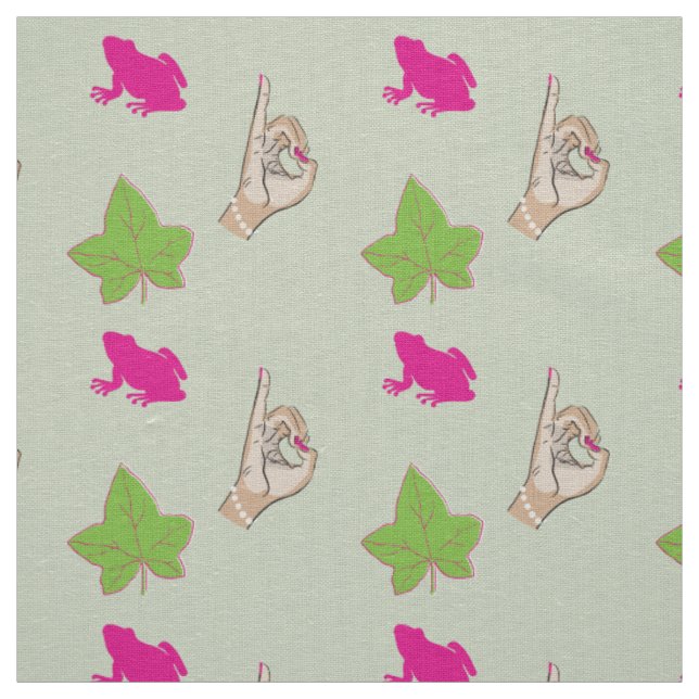 tecido rosa e verde da Sorority Life (Modelo)