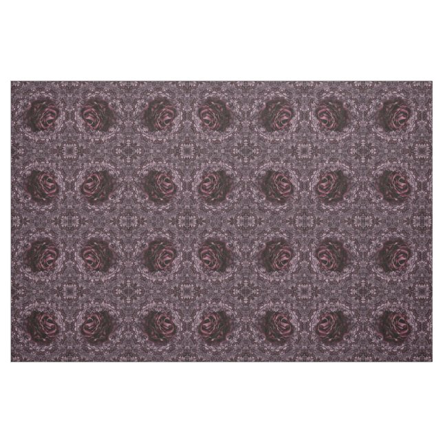 Tecido Rosa Mandala (Fat Quarter)