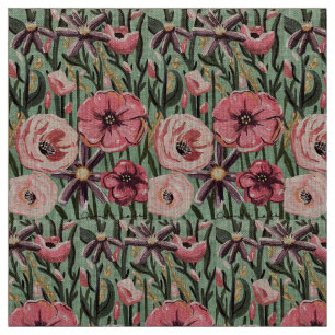 Tecido rosa primavera