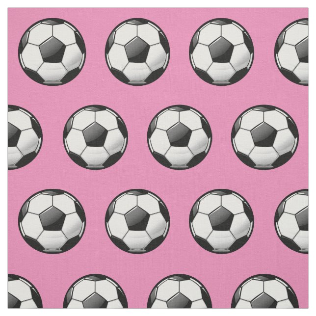 Tecido Rosa redondo lustroso da bola de futebol (Modelo)