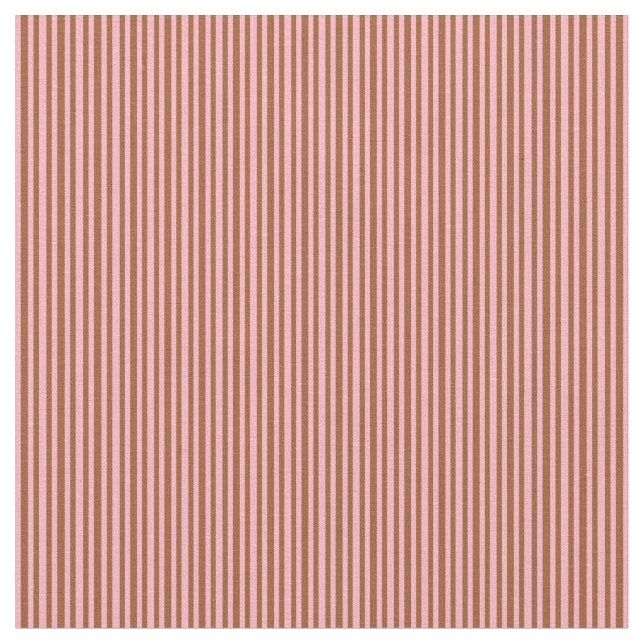 Tecido Rosas claro e padrão de Siena em linha/striped (Detalhe)