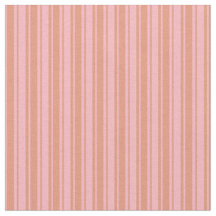 Tecido Rosas claro e Padrão Escuro de Salmão de Stripes