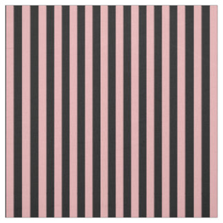 Tecido Rosas claro e Preto Vertical Strike