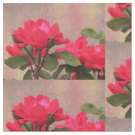 Tecido Rosas vermelhas