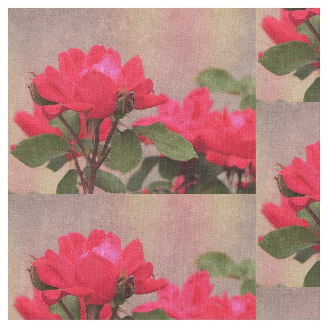 Tecido Rosas vermelhas (Detalhe)