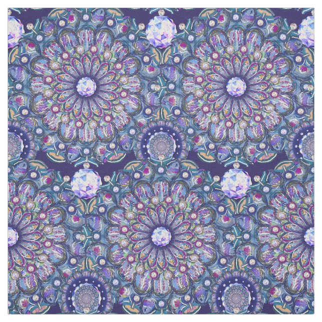 Tecido rosca azul (Modelo)