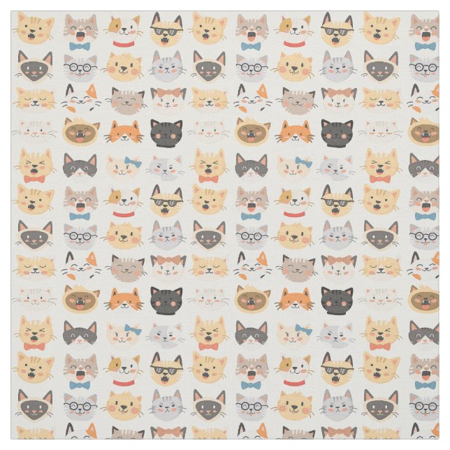 Tecido - Rosto Engraçado (Modelo)