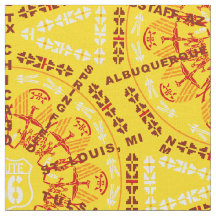 Rota 66 Medalhão Em Amarelo Ouro