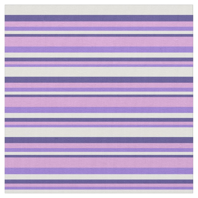 Tecido Roxo, Ameixa, Lata Escura Azul e Linhas Cianas Lev (Detalhe)
