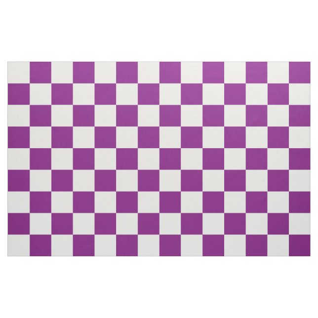 Tecido Roxo Checkered (Fat Quarter)
