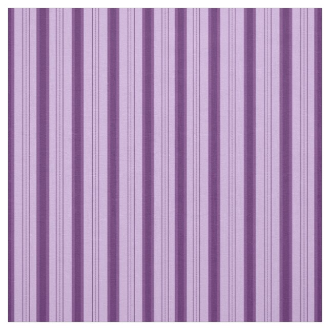 Tecido Roxo Claro e Roxo Escuro Listras Grossas e Finas (Modelo)