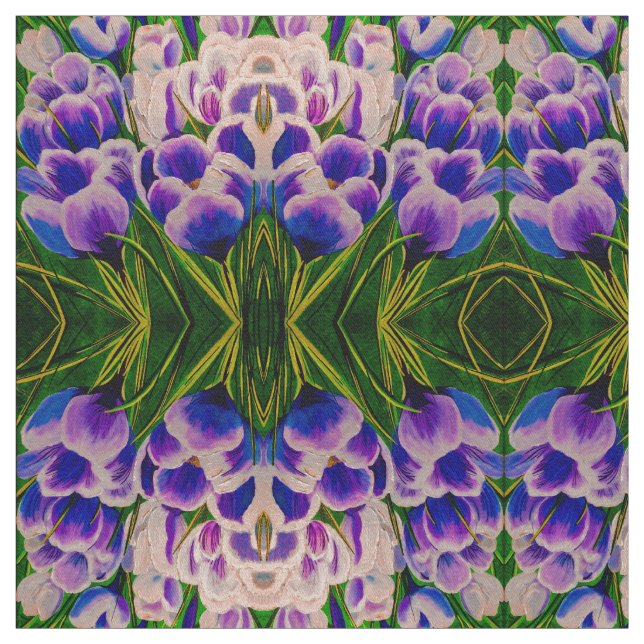 Tecido Roxo Crocus (Modelo)