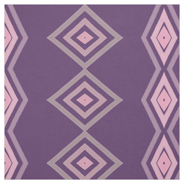 Tecido Roxo de ameixa e rosa (Modelo)