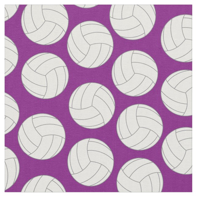 Tecido Roxo de Voleibol Esportivo (Detalhe)