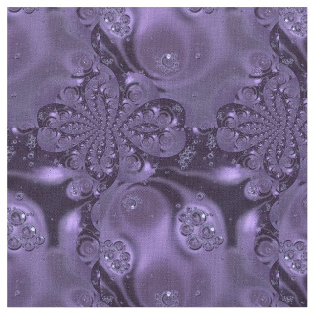 Tecido Roxo Líquido Roxo Elegante (Detalhe)