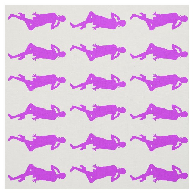 Tecido Roxo Mod GoGo Girls (Modelo)