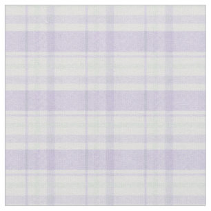 Tecido Roxo Pastel e Xadrez Verde