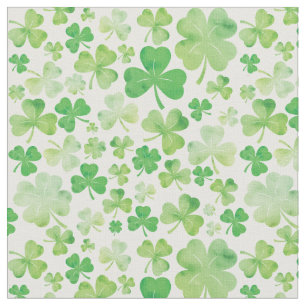 Tecido Rua. Patricio Dia Verde, Design de Shamrock
