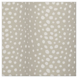 Tecido Safari chic neutro buff beige impressão chita