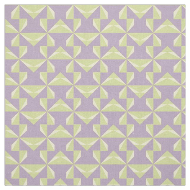 Tecido Sage Pinkers on Plum Purple (Modelo)